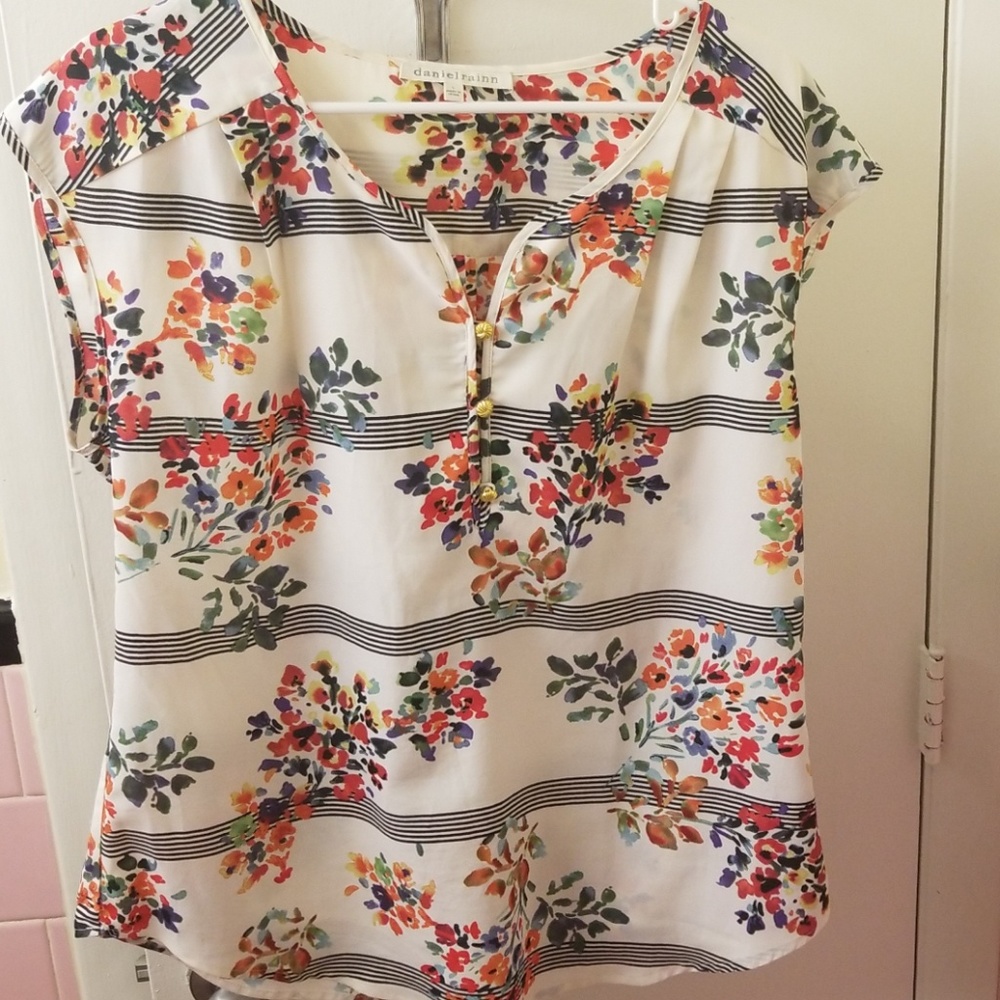 Daniel Rainn Floral Blouse